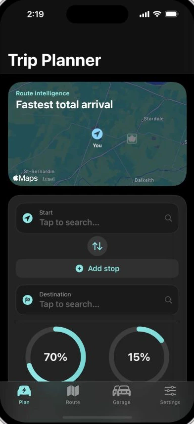 EV FastRoute product preview